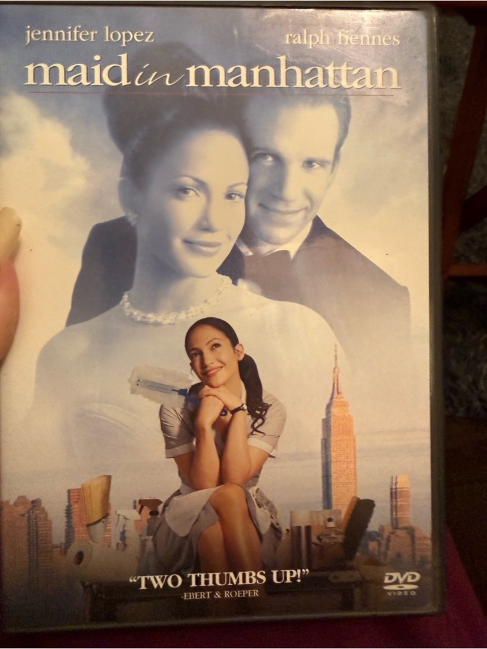 Maid in Manhattan DVD - Blue Cover
